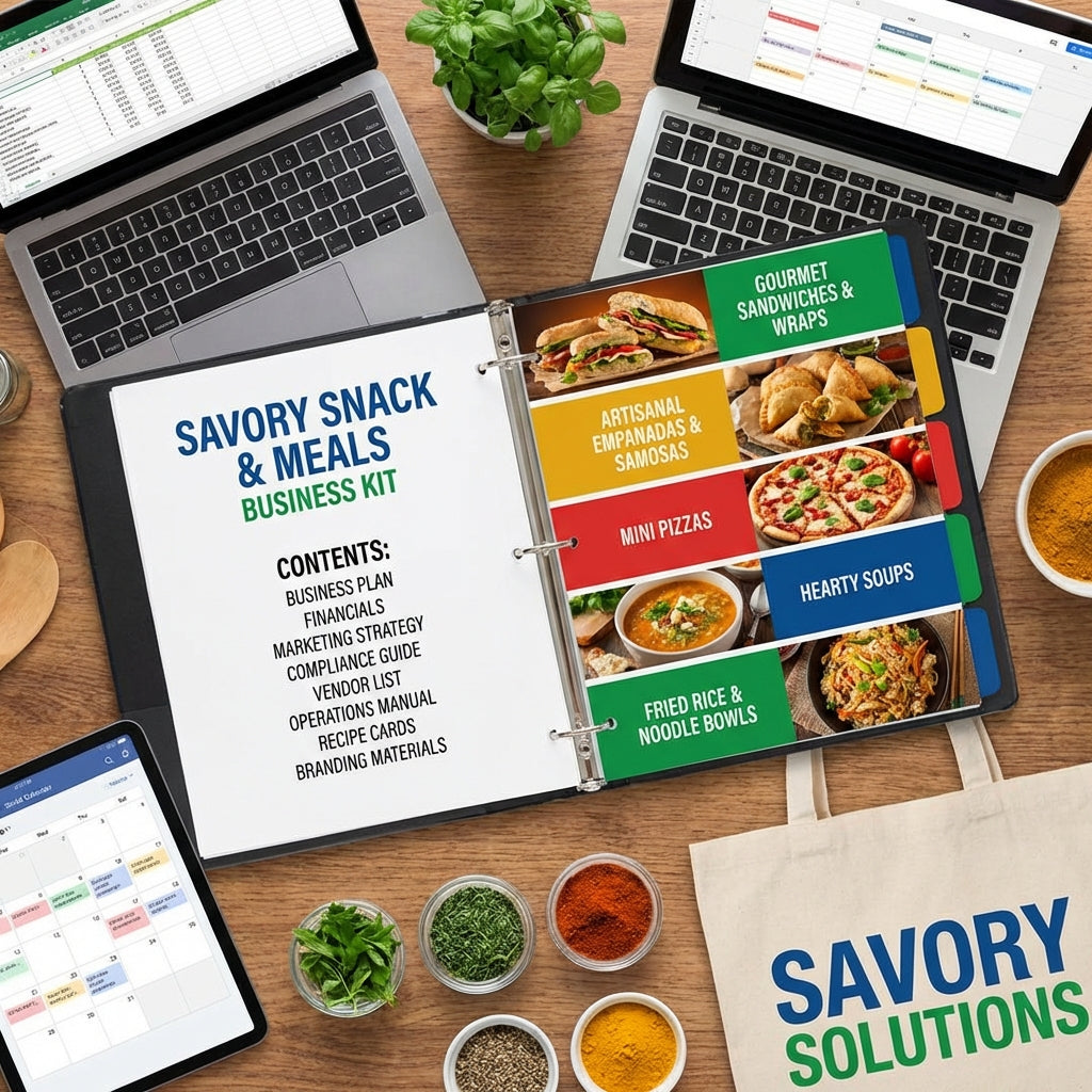 Savory Snacks & Meals Business Income Kit